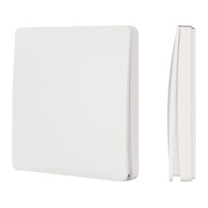 INTELLIGENT ARLIGHT Кнопочная панель KINETIC-801-22-1G-WP-SUF White (No battery, IP67, 433Mhz) (IARL, IP67 Пластик, 3 года)