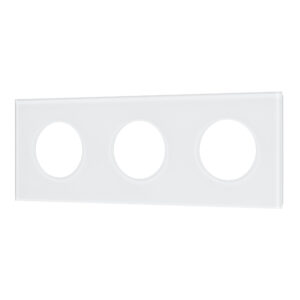 Рамка стеклянная FRM-GLARE-GC-3-WH (Arlight, -)