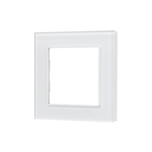 Рамка стеклянная FRM-GLARE-GS-1-WH (Arlight, -)