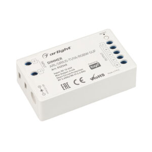 Диммер ARL-SIRIUS-TUYA-RGBW-SUF (12-24V, 4x4A, 2.4G) (Arlight, IP20 Пластик, 3 года)