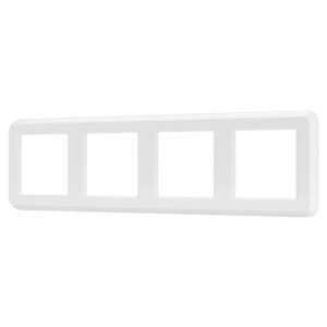 Рамка пластиковая FRM-VERSA-PL-4-WH (Arlight, -)