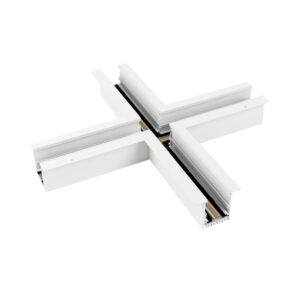 Коннектор крестовой MAG-CON-4560-F-X90 (WH) (Arlight, IP20 Металл, 5 лет)