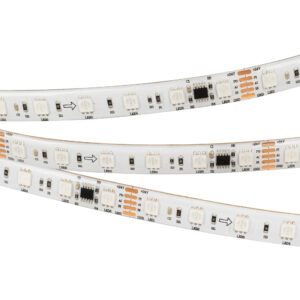 Лента DMX-5000SE-5060-60 24V Cx6 RGB (12mm, 14.4W/m, IP65) (Arlight, Закрытый, IP65)
