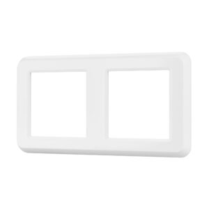 Рамка пластиковая FRM-VERSA-PL-2-WH (Arlight, -)