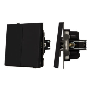 Механизм выключателя управления шторами SWT-TENDO-MKR2-SFPL-BK (230V, 10A) (Arlight, -)