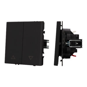 Механизм выключателя управления шторами SWT-NOBE-MKR2-SFPL-BK (230V, 10A) (Arlight, -)