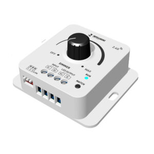 INTELLIGENT ARLIGHT Диммер SMART-PWM-101-32-DIM-SUF (12-48V, 1x8A, 2.4G) (IARL, IP20 Пластик, 5 лет)